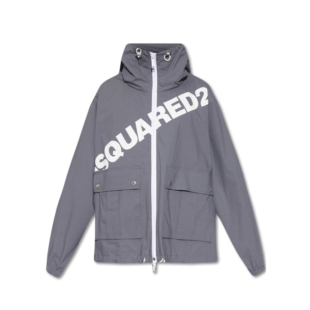 Grey cotton jacket
