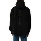 Black denim shirt