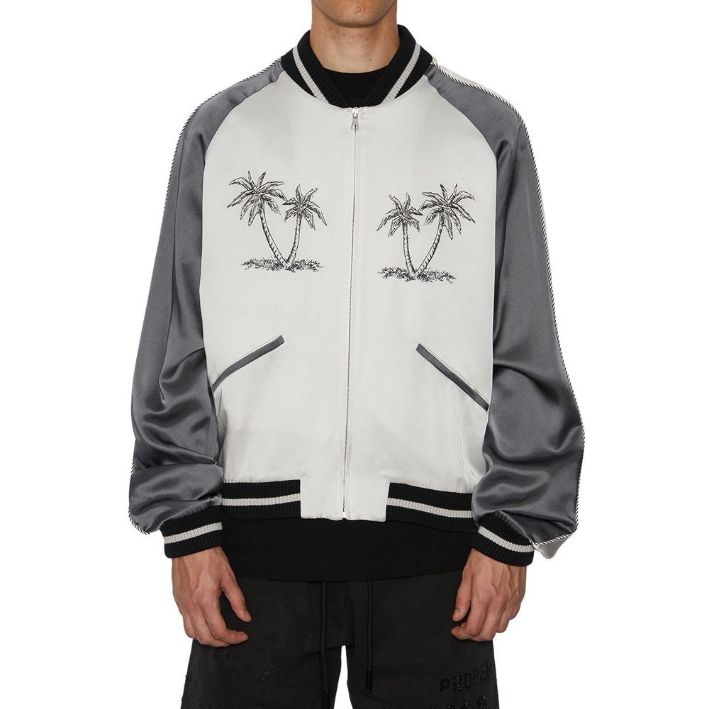 Giacca con colletto stile baseball