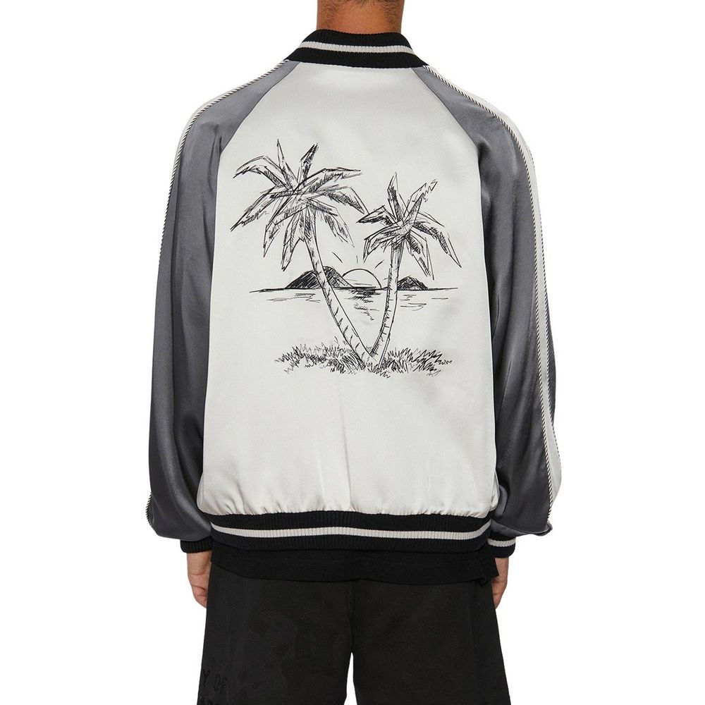 Giacca con colletto stile baseball