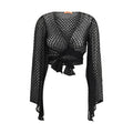 Camicia nera in rayon