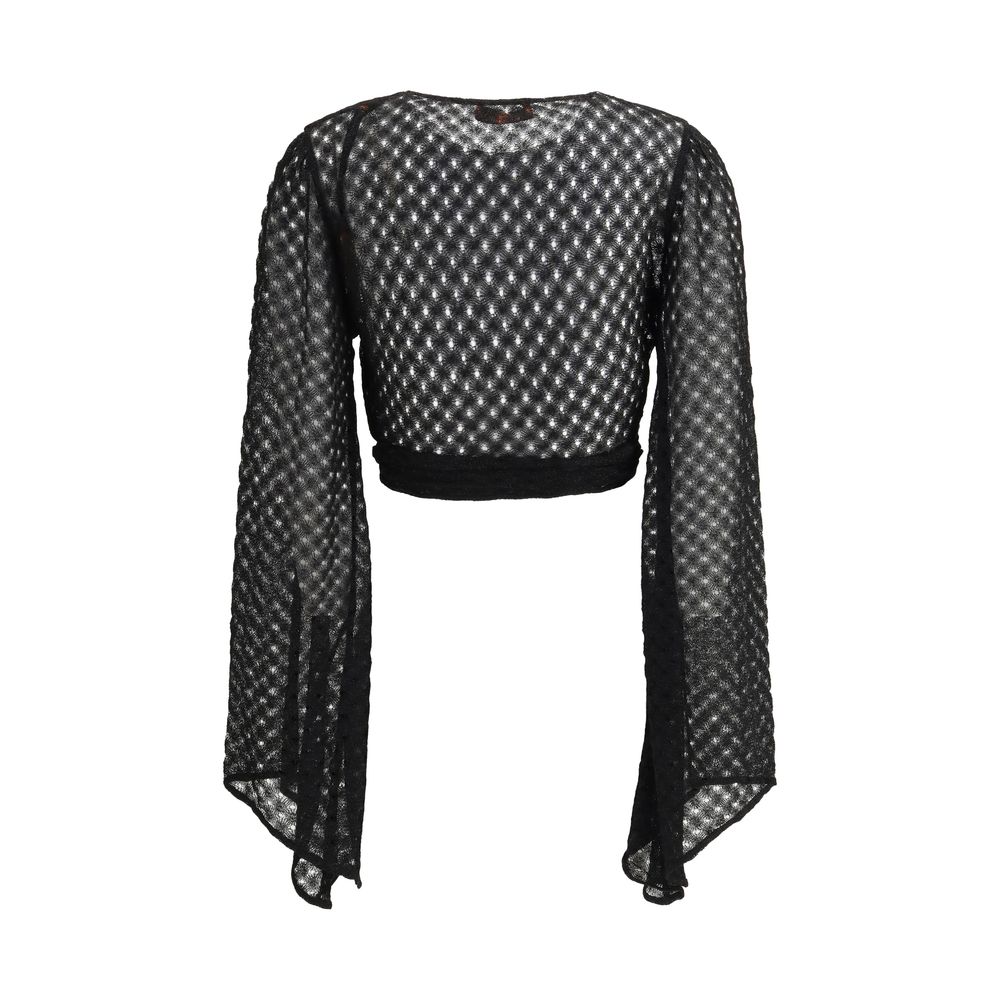 Camicia nera in rayon