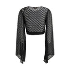 Camicia nera in rayon