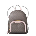 Multicolor canvas backpack