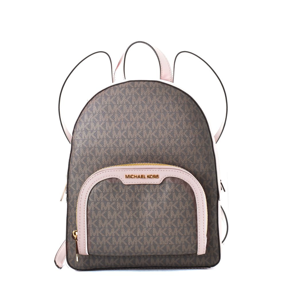 Multicolor canvas backpack