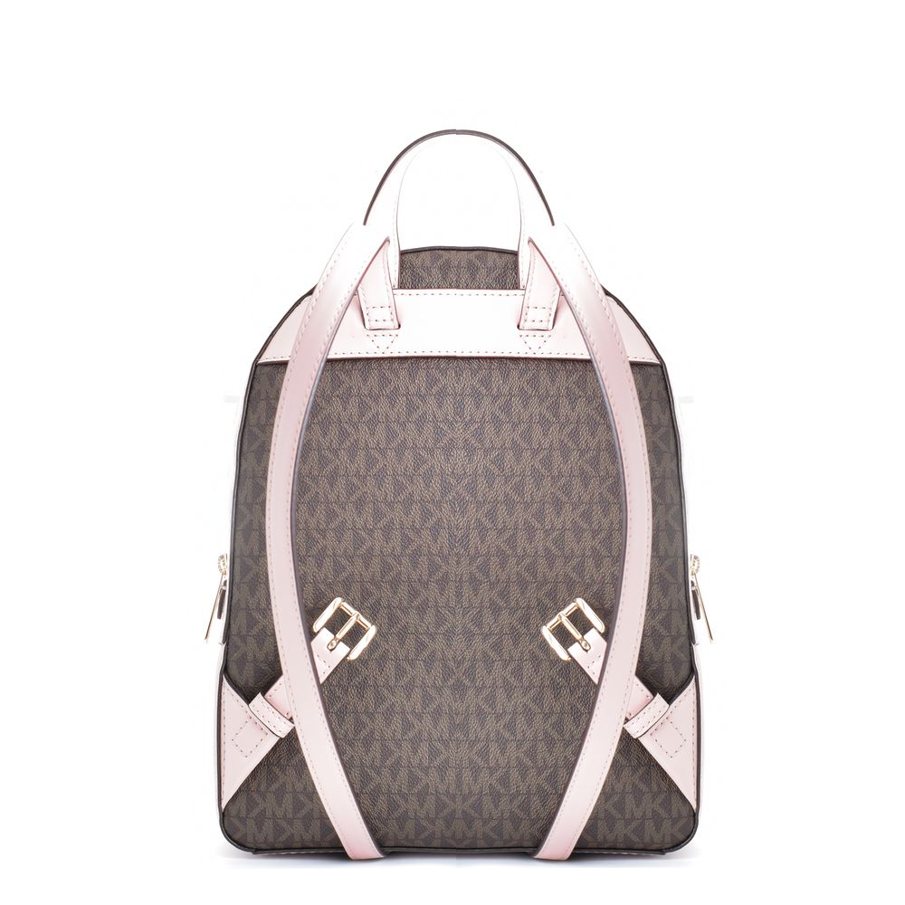 Multicolor canvas backpack