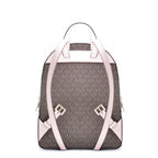 Multicolor canvas backpack