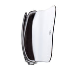 White leather shoulder bag
