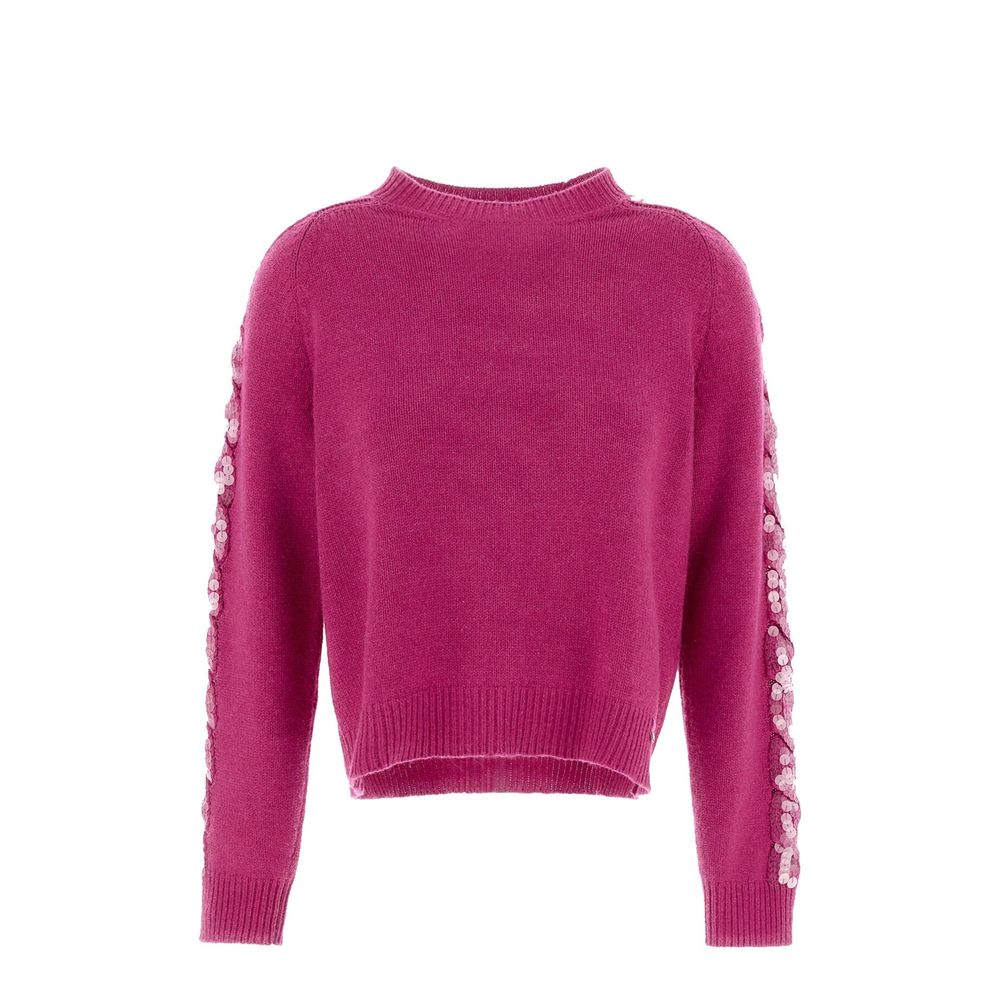 Cashmere crew neck sweater