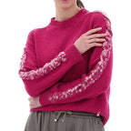 Cashmere crew neck sweater