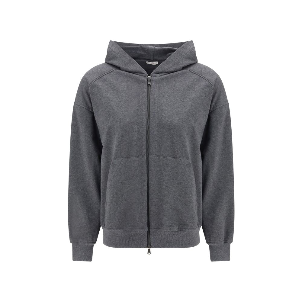 Grey cotton sweatshirt