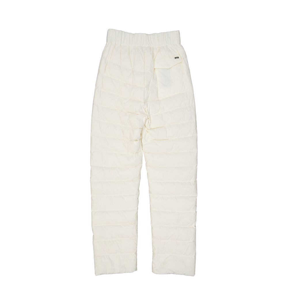 Trousers with down padding