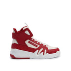 Multicolour calfskin high-top sneakers