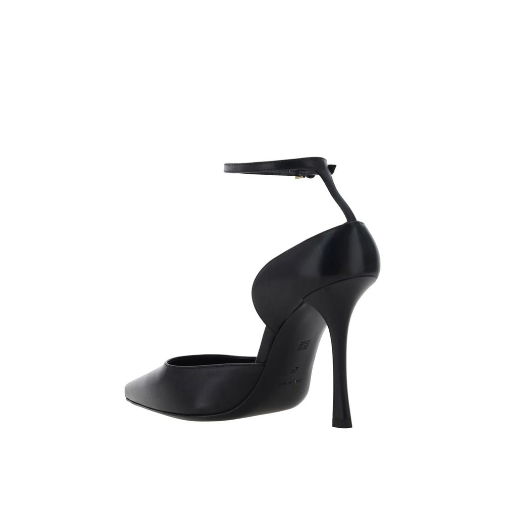 Tacchi neri in pelle