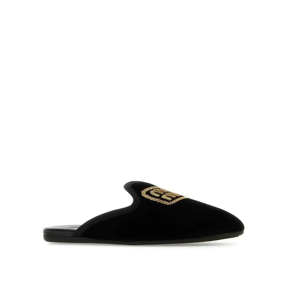 Slip-on con logo ricamato