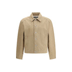 Giacca beige in cotone