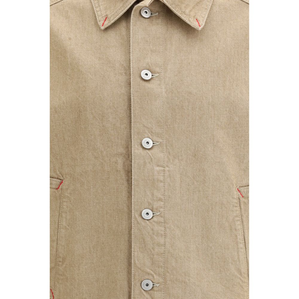 Giacca beige in cotone