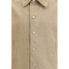Giacca beige in cotone