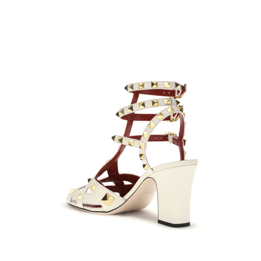 Brown goatskin stiletto