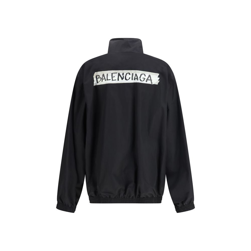 Giacca nera in cotone