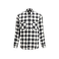 Camicia a quadri in cotone