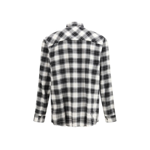 Camicia a quadri in cotone