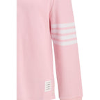 Polo a maniche lunghe Textured Piqué 4-Bar in cotone