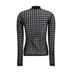 Camicia in poliestere nero