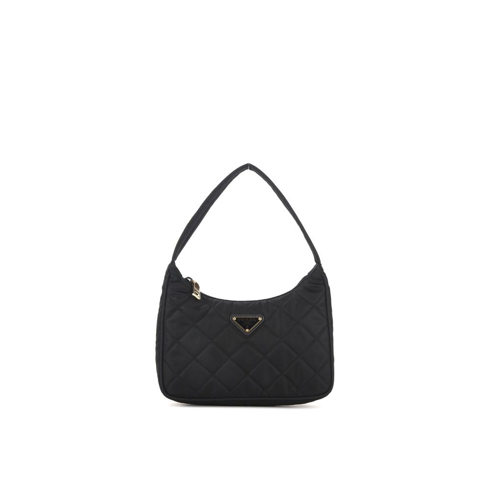 Shoulder bag with triangle logo