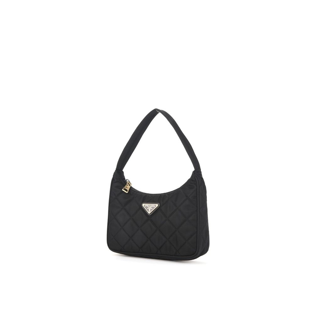 Shoulder bag with triangle logo
