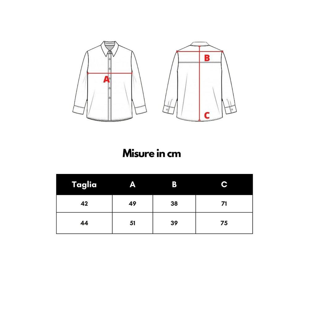 Camicia in seta bicolore