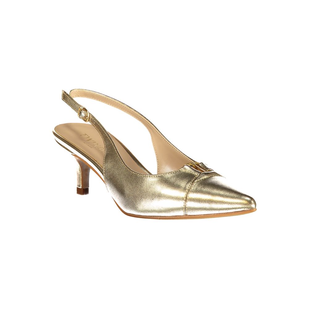 Sandali slingback oro