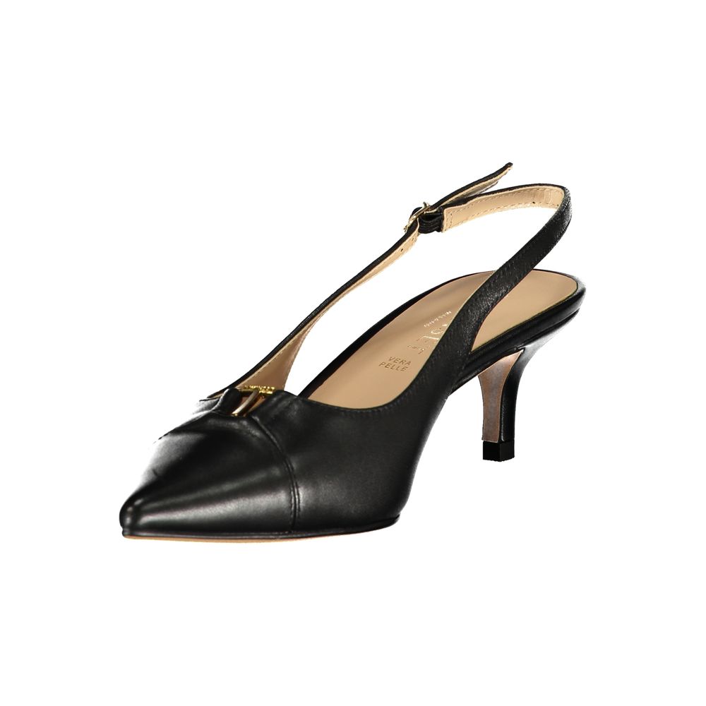 Sandali slingback neri