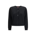 Cardigan in lana nera