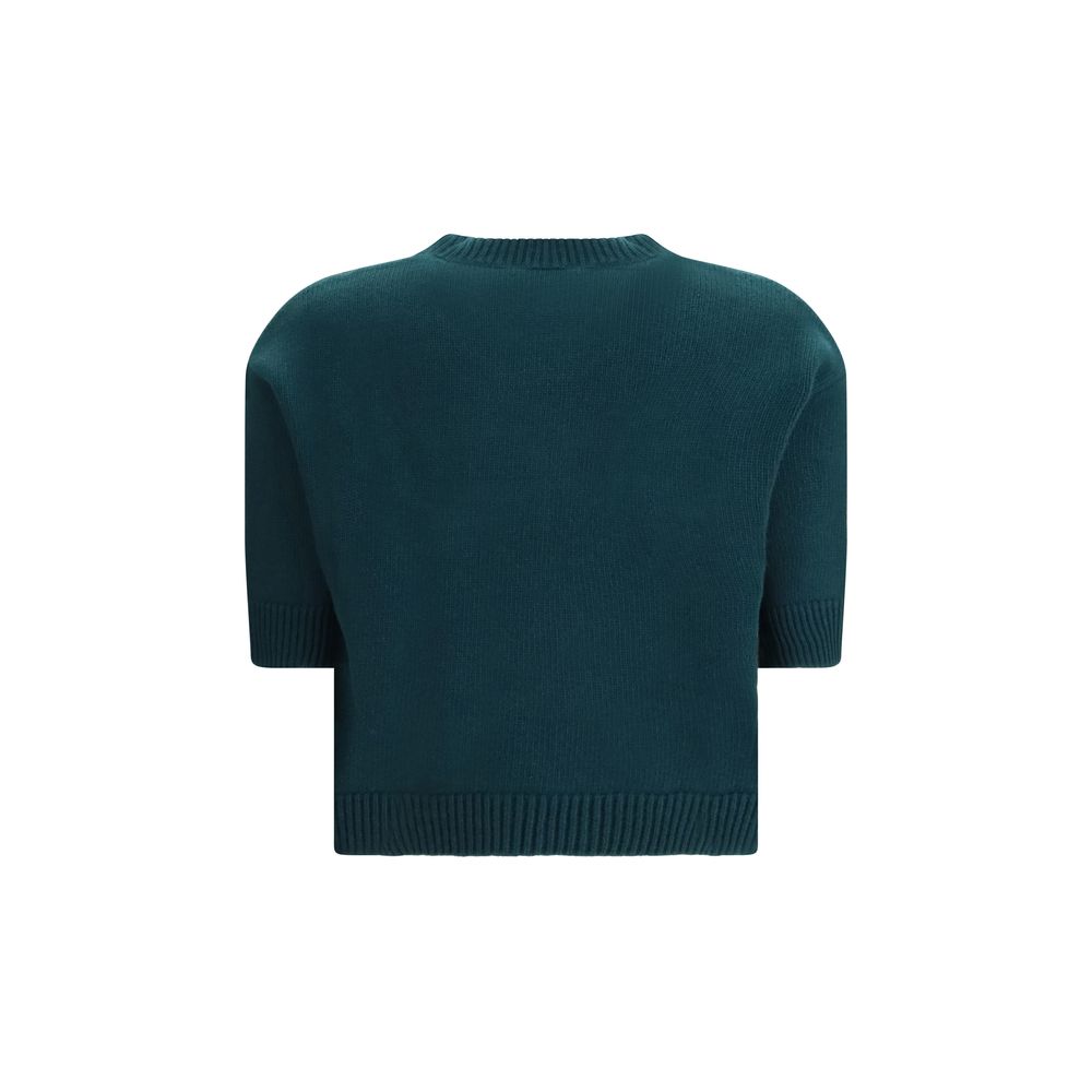 Maglia in lana bicolore
