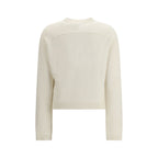 Cardigan beige in lana