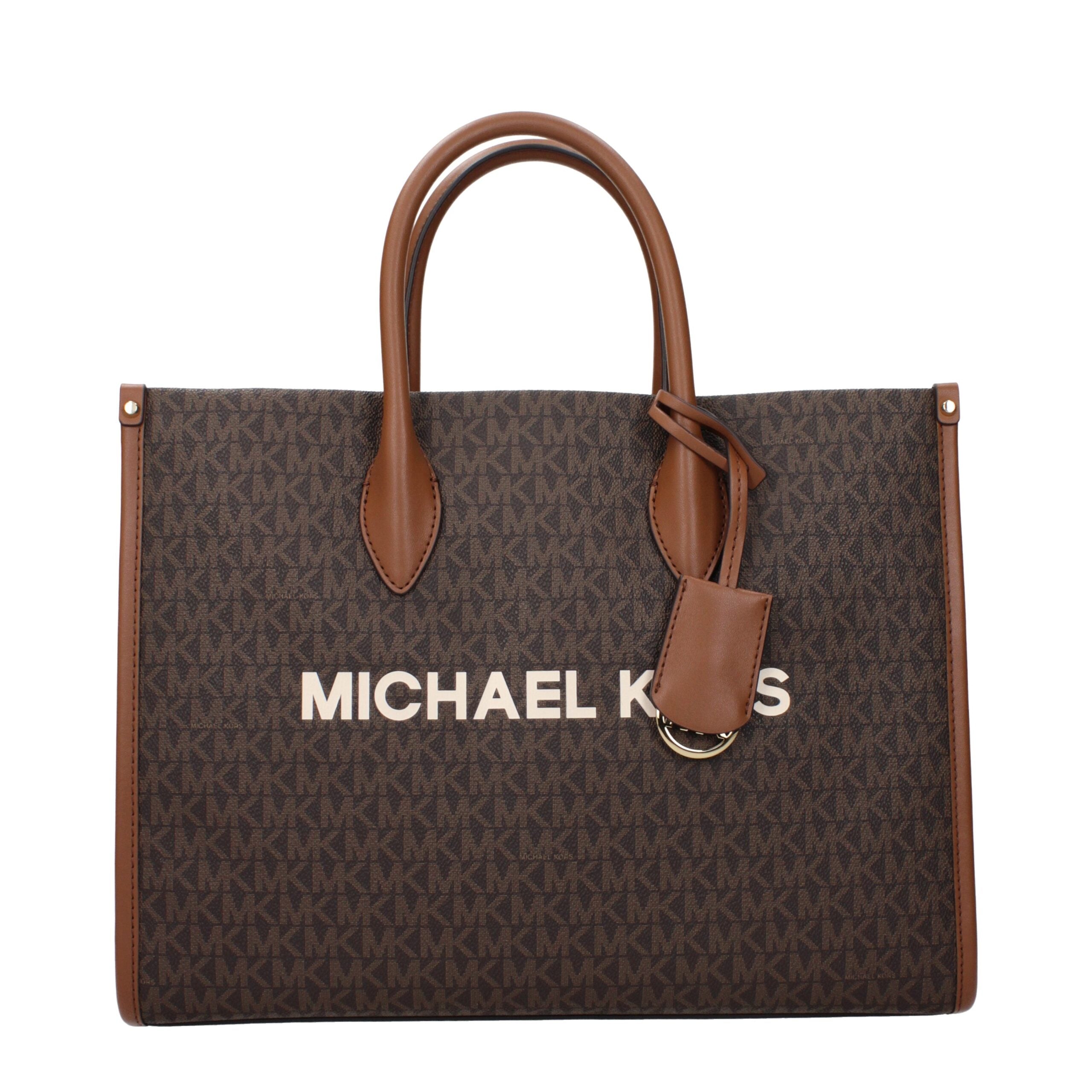Brown fabric bag