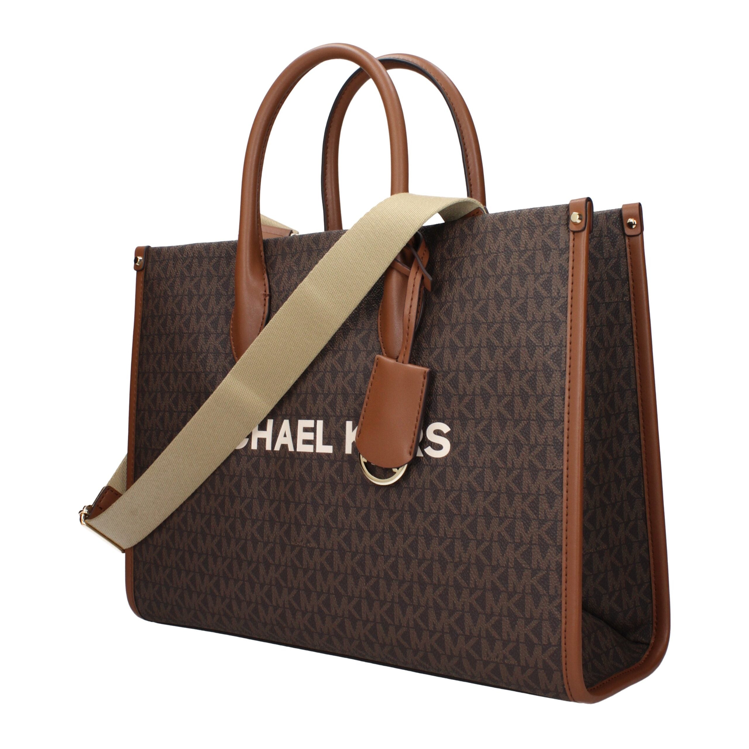 Brown fabric bag