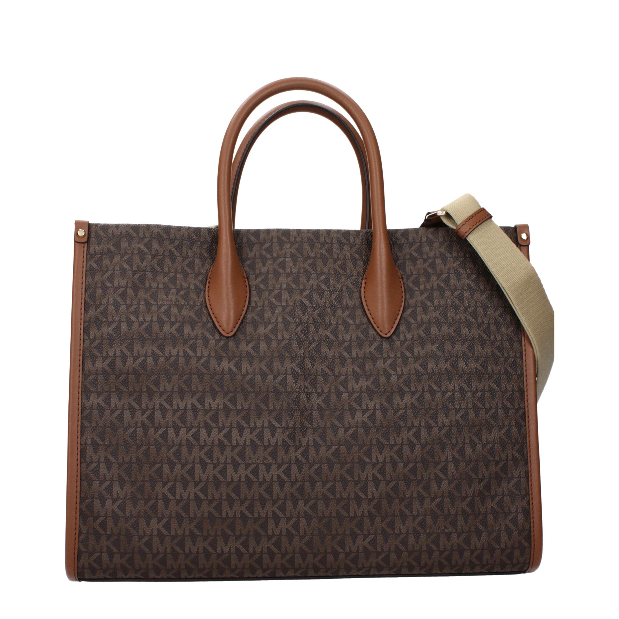 Brown fabric bag