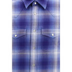 Blue cotton shirt