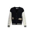 Black cotton cardigan