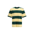 T-shirt multicolore in cotone