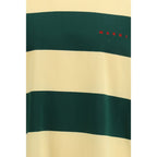 T-shirt multicolore in cotone