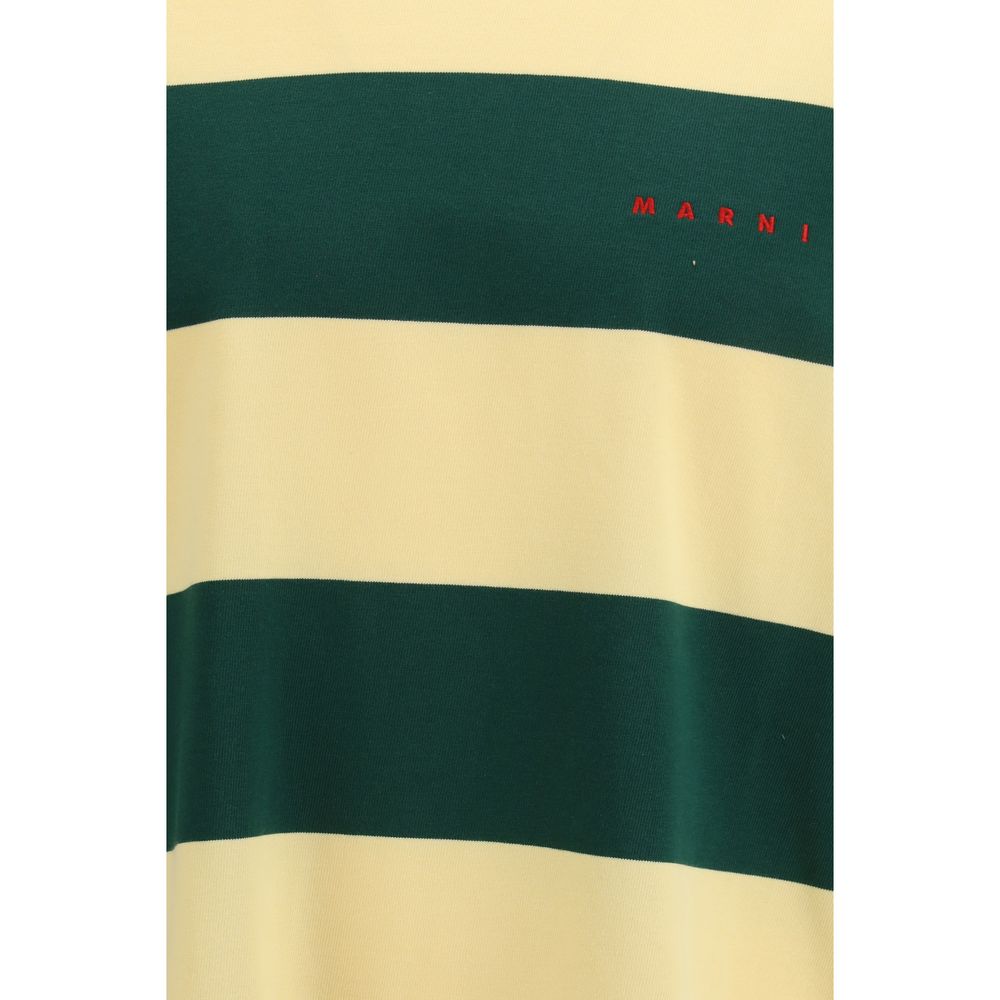 T-shirt multicolore in cotone