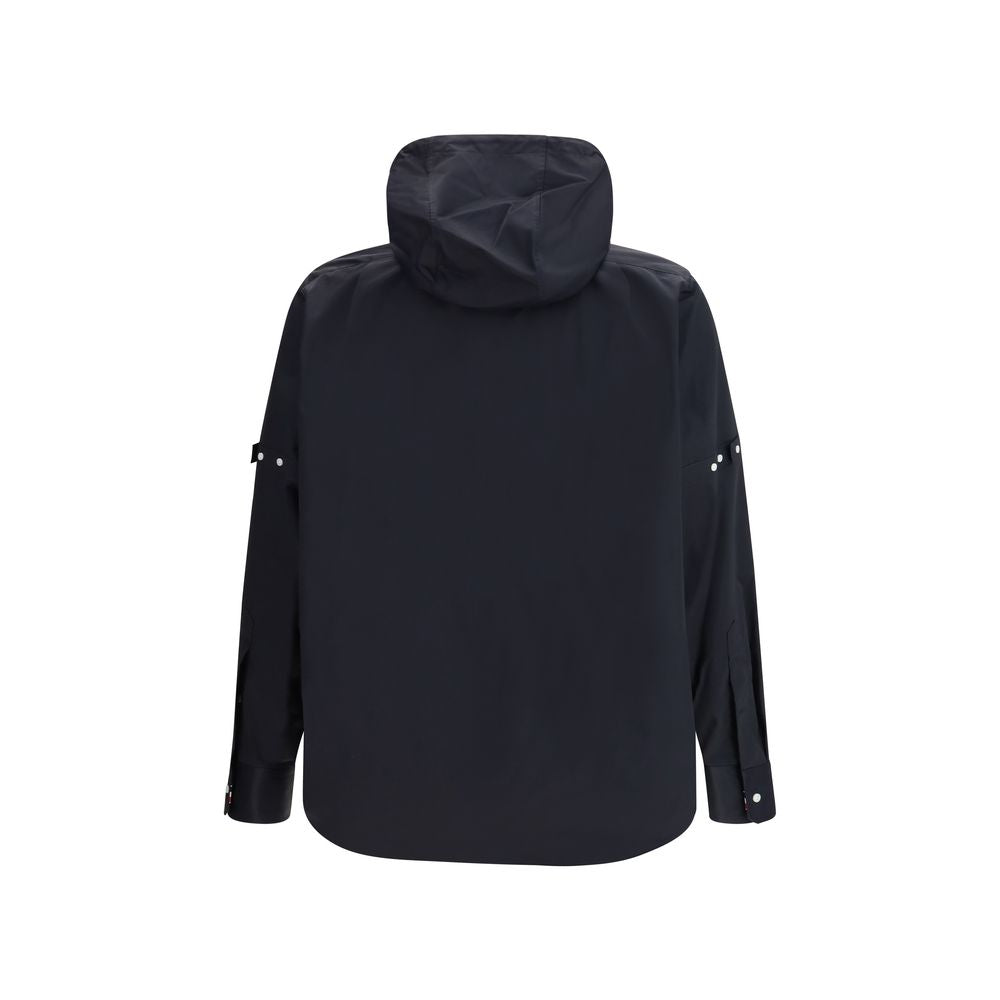Giacca-camicia con cappuccio