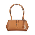 Women's brown polyurethane bag