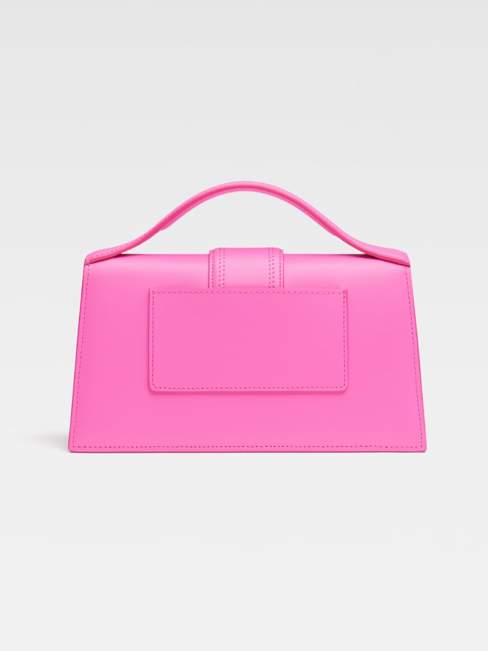 Le Grand Bambino neon pink leather bag