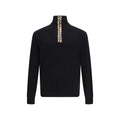 Black wool sweatshirt