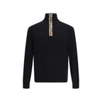 Black wool sweatshirt