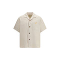 Beige denim shirt